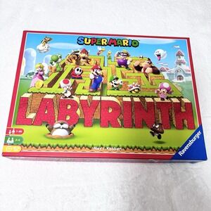 Super Mario Bros Labyrinth The‎ Moving Maze Family Board Game
